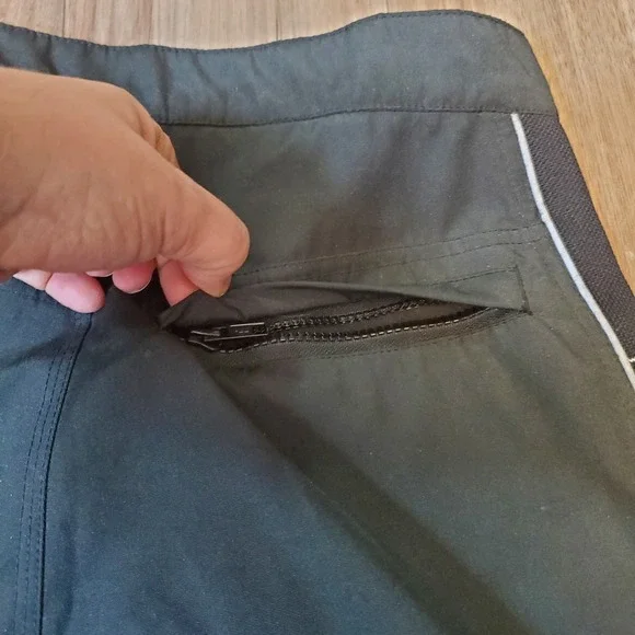 Fox Racing MTB Riding Shorts Sz 32 Ranger Style Ratcheting Waist Cargo Pockets - Picture 15 of 16